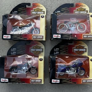 Harley Davidson Maisto Diecast Models Serie 22/23 Moto 2009 Scatola Danneggiata - Foto 1 di 6