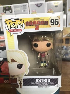 Nuevas películas Funko Pop selladas Cómo entrenar a tu dragón 2 Astrid #96 raras abovedadas - Imagen 1 de 8