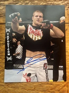 Foto firmata Pascal Krauss 8x10 - Autografo UFC - Foto 1 di 5