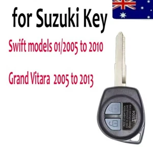 Complete Remote Key Fob for Suzuki SWIFT Grand Vitara 2005 -2013 433Mhz ID46 2B - Picture 1 of 4