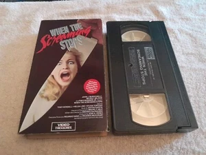 When the Screaming Stops (VHS, 1990) Tony Kendall, Helga Line - Picture 1 of 4