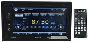 NESA NSP-652N 6.5" Car Monitor 2Din DVD Player w/Bluetooth/GPS/Android PhoneLink - Picture 1 of 12