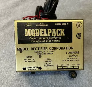 Vintage MRC Model Train N Gauge Modelpack Circuit Breaker Box Tested Works - Picture 1 of 4