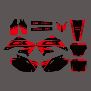 Kit de calcomanías de gráficos de equipo para Honda CR125 CR250 CR125R CR250R 2002-2012 - Imagen 1 de 1