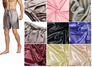 Men's Soft Sleep Shorts Loose Lounge Pajama Pant Lightweight Underwear Sleepwear - Picture 1 of 35