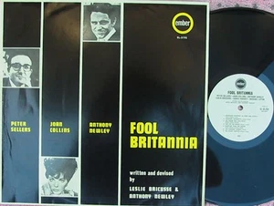 Peter Sellers Joan Collins Anthony Newly ORIG OZ LP Fool Britannia NM ’63 Ember - Picture 1 of 1