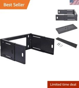 19-Inch Steel Extendable Wall Mount Rack for Efficient Network Storage - Picture 1 of 10