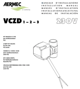 AERMEC VCZD Valvola 2 vie motorizzata ventilconvettori FCZ - Imagen 1 de 1