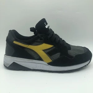 Zapatillas Hombre Diadora N9002 LUX NEGRAS/ORO RICO Talla 7.5 - Imagen 1 de 5