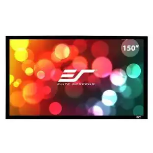 Elite Screens 150" 16:9 Fixed Frame Projector Screen - ER150WH2 - Picture 1 of 1