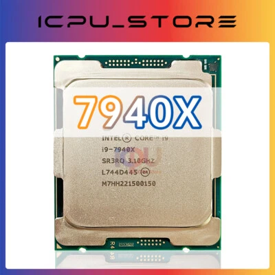 Intel Core i9-7940X SR3RQ 3.1GHz 14Cores 165W LGA2066 X299 CPU Processor - Image 1 of 3