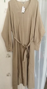 Ladies Full Length Dress by George Size 16 Taupe BNWT - Picture 1 of 3