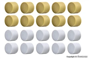 38661 H0 Kibri set decorativo balle di fermentazione e paglia, GMK World of modellismo ferroviario - Foto 1 di 2