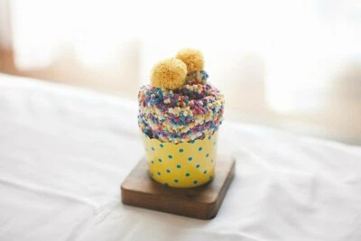 Mujeres Suave Esponjoso Acogedor Piso Cama Calcetines Informales Invierno Cálido Cupcake Regalo de Navidad Foto 1 de 4