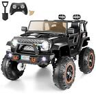 24V Ride On Car For Kids 2 Seater Electric Truck Toy 4X100w Engine, 4Wd/2Wd, Led