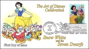 AO-3915–2, 2005, The Art of Disney Celebration, Pictorial Postmark, Snow White, - Picture 1 of 1
