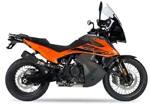 Ixrace MK2 Black Silencer KTM 890 Adventure R 2021-2023 AM3278SB - Picture 1 of 4