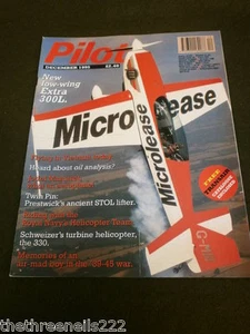 PILOT MAGAZINE - 330 SCHWEIZER TURBINE HELICOPTER - DEC 1995 VOL 29 #12 - Picture 1 of 1