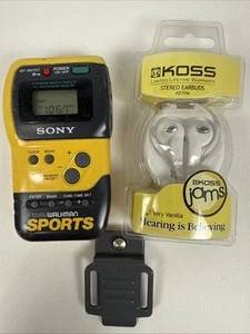 Sony Sports Walkman FM/AM SRF-M70 getestet funktioniert inkl. NEUEN Ohrhörern & Gürtelclip - Bild 1 von 9