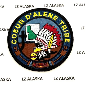THE SEAL OF THE COEUR D'ALENE TRIBE PATCH (NC3) - Bild 1 von 2