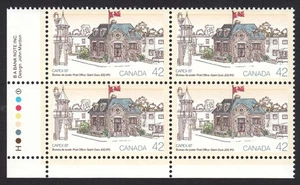 Canadá 1987 #1124 MNH LL Bloque de 4 CAPEX 87 CV $8,00 - Imagen 1 de 1