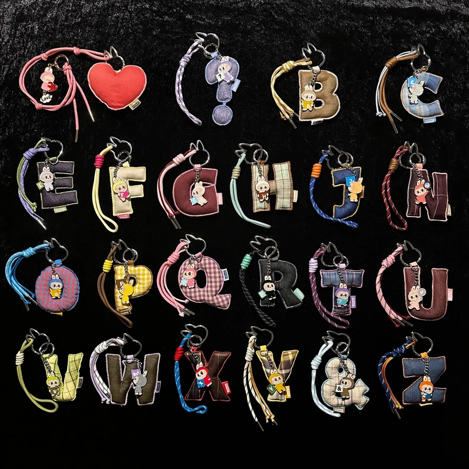 Pop Mart - Labubu LOS MONSTRUOS Pin para Amor Colgantes Letras A-Z - ¡Tú eliges! Foto 1 de 1