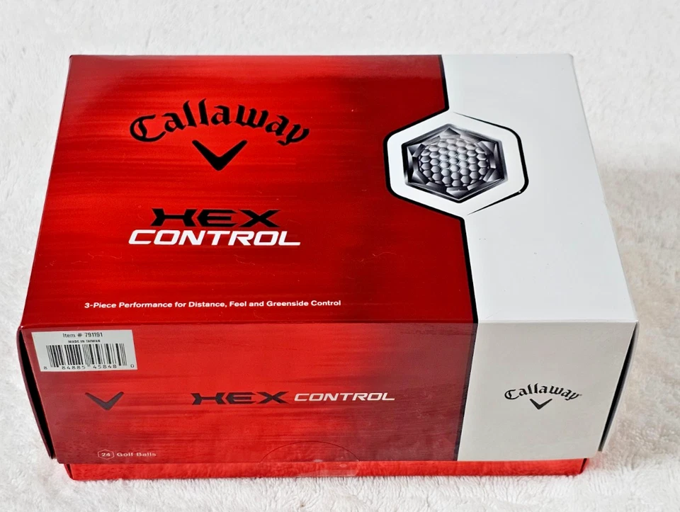 Callaway Hex Control Golf Balls - Box Of 24