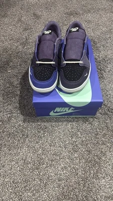 Talla 14 - Zion Williamson x Air Jordan 1 Retro OG Low Voodoo Alternate Foto 1 de 4