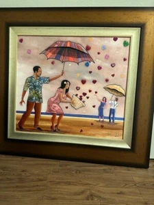 Marcus Glenn "Spread Love..It Ain't Hard to Do" Appraised $2590 - Picture 1 of 6