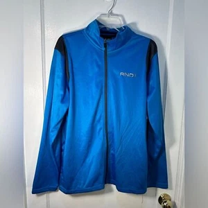 And1 Mens Medium Lightweight Basketball Jacket Blue New With Tags Long Sleeve - Picture 1 of 9