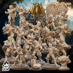 Equipo High Elves (16 jugadores) - Imagen 1 de 7
