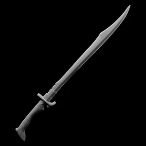 Espada Ojos de Serpiente Personalizada Escala de 6 pulgadas Arashikage sin pintar 1:12 - Imagen 1 de 3