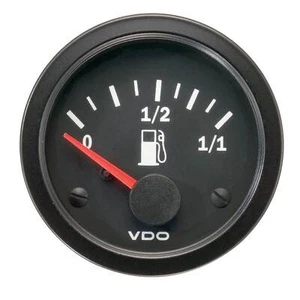 VDO Vision Electrical 52mm Dia Fuel Level Gauge - For Float Arm Type Sender - Picture 1 of 2