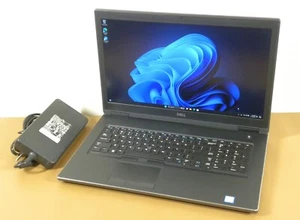 Dell Precision 7730 17" i7 8750H 2.2GHz 500GB NVMe SSD 32GB Nvidia 4200 8GB W11 - Picture 1 of 8