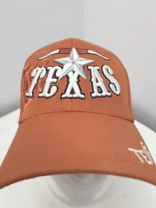 Texas Longhorns Baseball Cap Hat NCAA 3D Embroidered - Picture 1 of 7