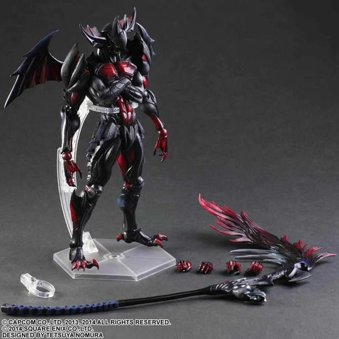 New Play Arts Kai Diablos Armor Rage Set Monster Hunter Ultimate 4 Action Figure Cover