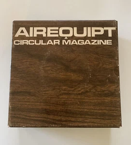 AIREQUIPT Circular Magazine Carousel 100 Slide Holder With Original Box Vintage - Picture 1 of 5