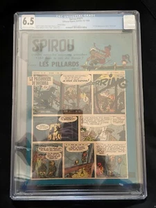 Spirou #1071 1st Full App. of Peyo's "The Smurfs" CGC 6.5 2046011002 - Picture 1 of 2
