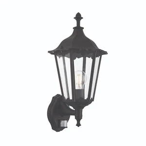 Traditional Victorian Style Lantern Wall Light PIR 60W E27 Endon Burford 76548 - Photo 1 sur 6