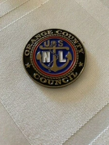 United States Navy League Orange County CA Council Challenge Coin - USNL - Bild 1 von 3