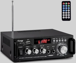New Bluetooth Stereo Audio Amplifier Receiver with Remote Model BT-298A - Imagen 1 de 4