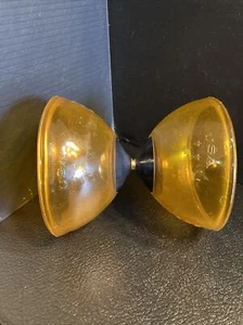 B3) Vintage USA Diablo Chinese Yo-Yo Juggling Amber Color No Sticks - Picture 1 of 5