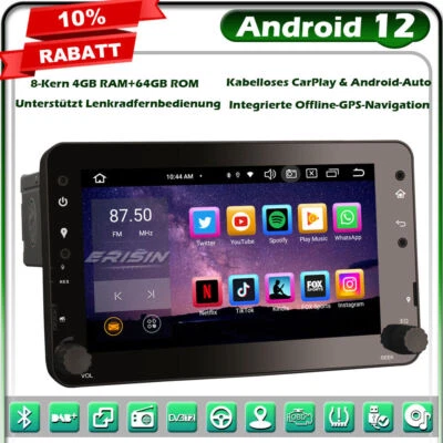 8-Kern Android 13 DAB+ Autoradio GPS Navi Alfa Romeo 159 Sportwagon Brera Spider - Bild 1 von 4