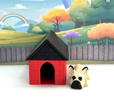 Casa para Perros y Perros Impresa en 3D, Juguete Inquieto Bulldog Francés Articulado 3.5" Foto 1 de 4