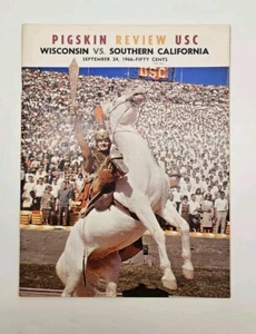 1966 CAL VS USC PIGSKIN REVIEW FOOTBALL PROGRAM VINTAGE VERY GOOD CONDITION - Picture 1 of 4