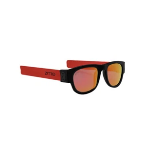 SHUT UP UJAY Silicone Action Sunglasses Folding Red - Picture 1 of 3