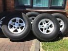 Land Rover Defender Bost Alloy Wheels only, Tyres Unserviceable. 