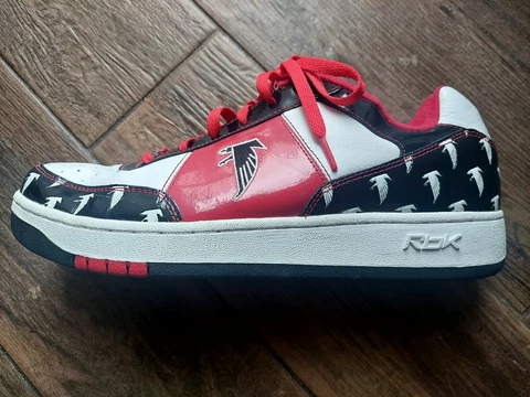 Atlanta Falcons Reebok (RB705) Shoes NFL Sneakers Shoes US Size 12 Cover