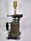 Blow Torch Crafted Lamp Brass Steam Punk Rustic Industrial Table Desk Shelf Cool