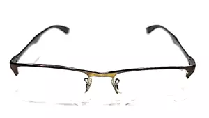 Ray Ban RB8413 2783 Gold Metall Kohlefaser Rechteckig Brille Brillengestell 52-18 140 - Bild 1 von 5